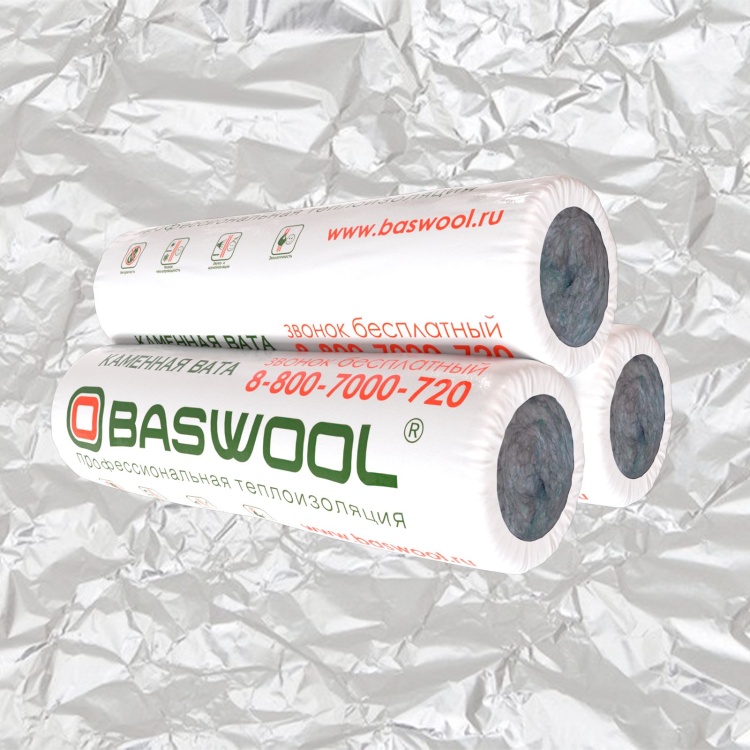 Мат прошивной BASWOOL  МП (СТ)-100 ГОСТ 21880-2011 2000х1200х50 мм